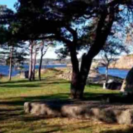 Idyllisk Lite Anneks Med Enestaende Uteplass Larvik Exteriér fotografie